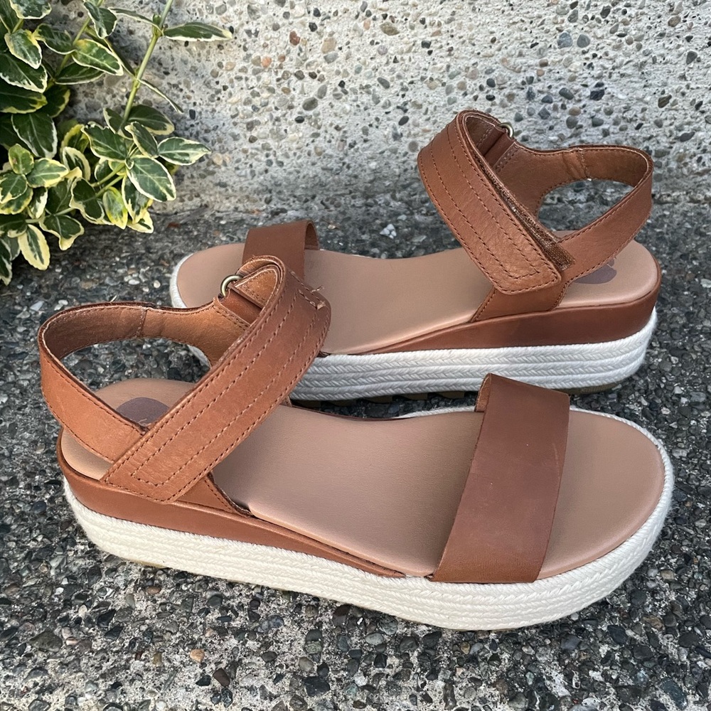 Sorel Cameron Flatform Sandal Sz 7